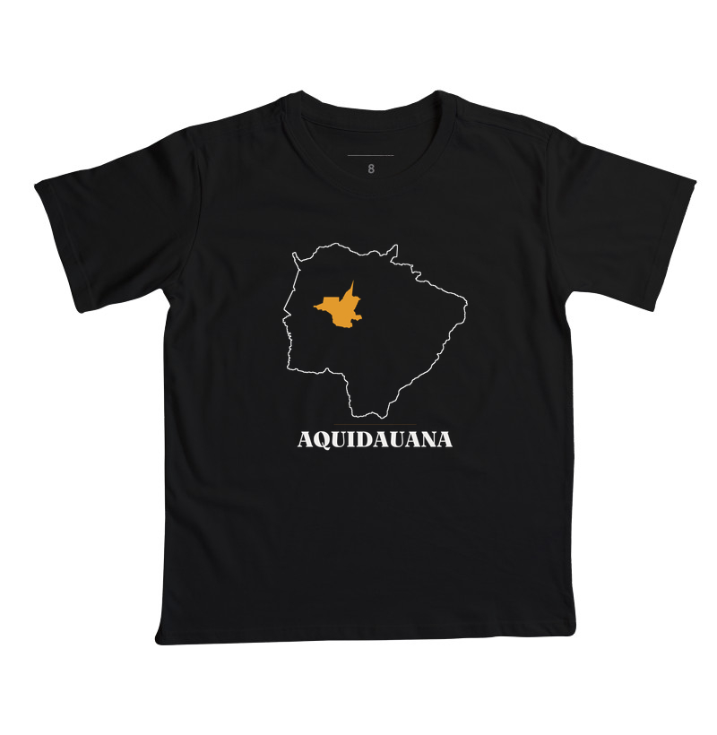 Aquidauana | Traço MS - Camiseta Infantil