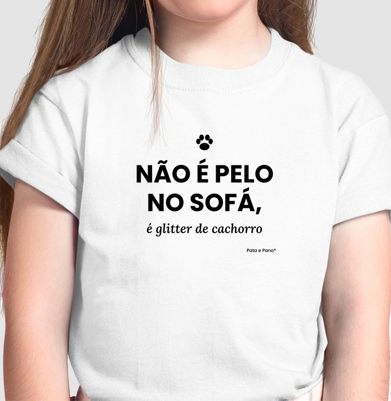 CAMISETA INFANTIL NÃO É PELO - Camiseta Infantil