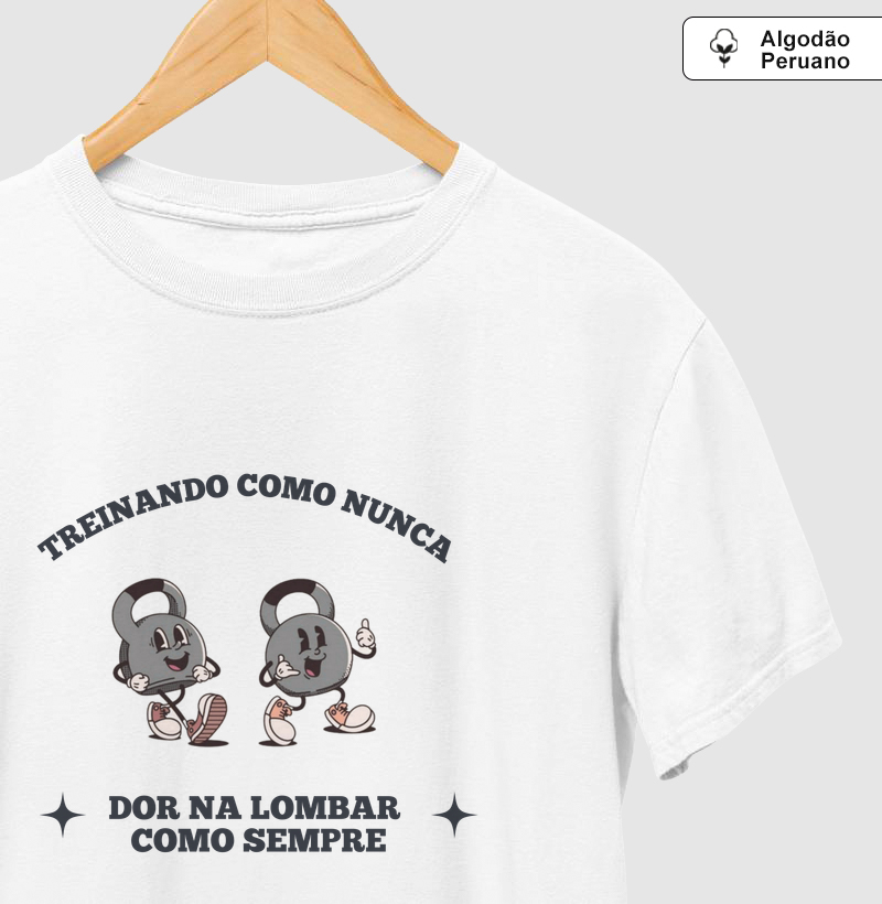 Treinando como nunca. Dor na lombar como sempre.