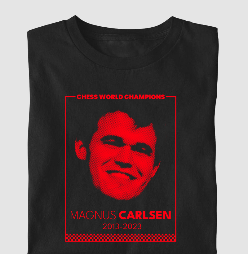Série Campeões Mundiais - Magnus CARLSEN (FRAME)