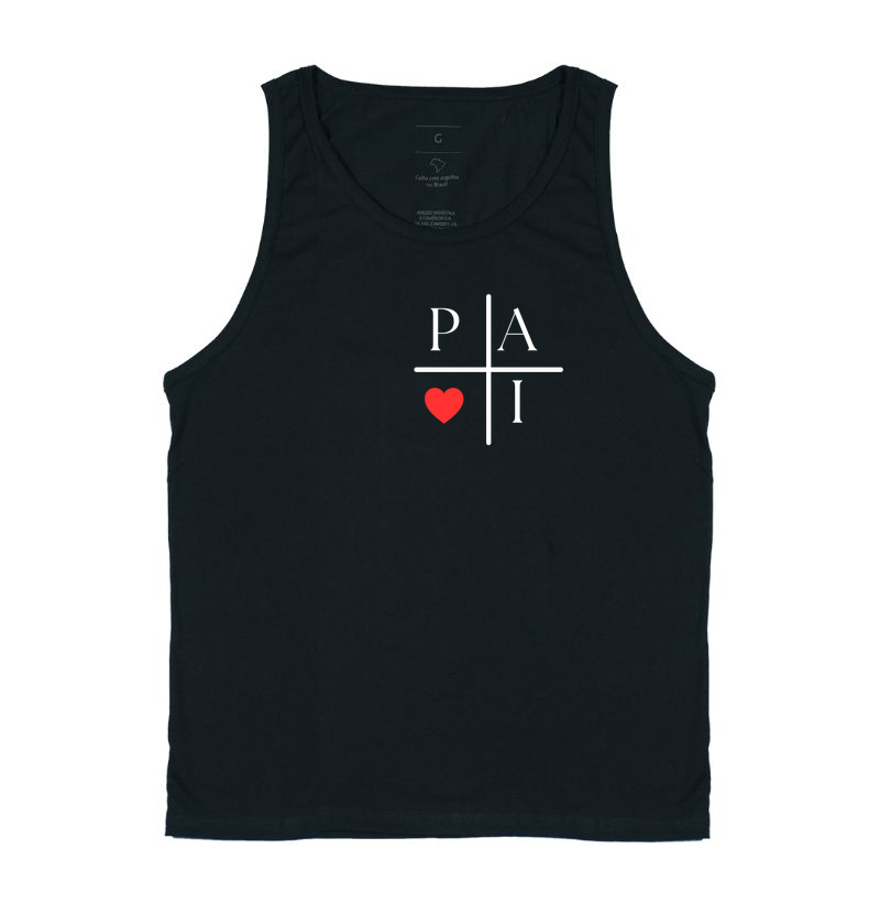 Camiseta pai coração
