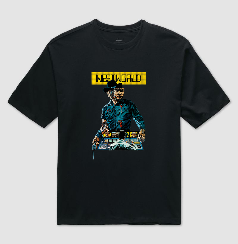 Camiseta Oversized Westworld 1973