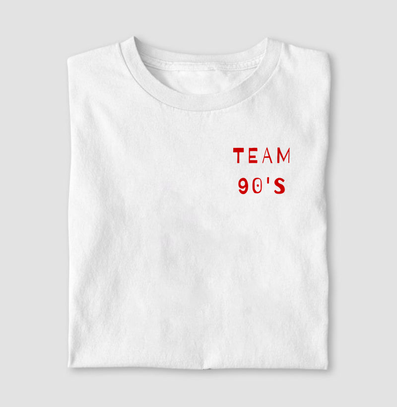 TEAM 90's - simple - Camiseta