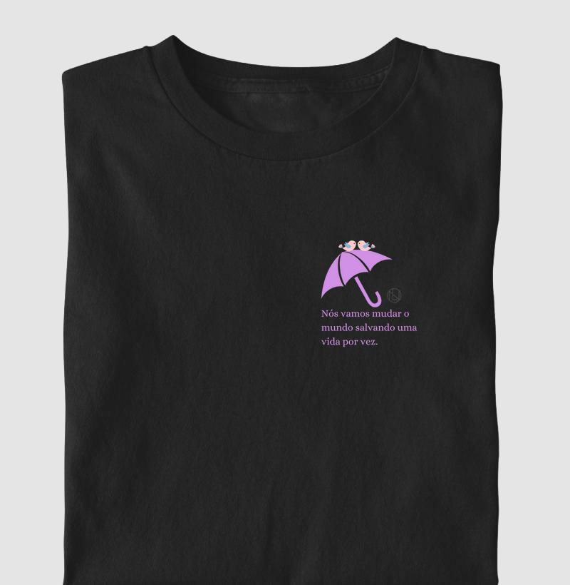 Camiseta Psicologia guarda chuva 