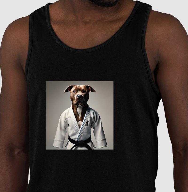 Pitbull Dog Cachorro Jiu Jitsu