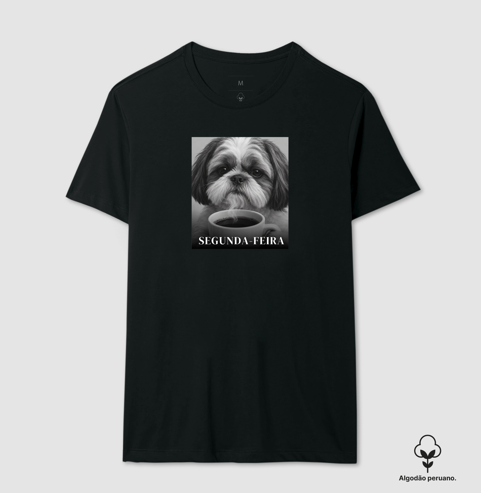 Segunda-feira - Camiseta Algodão Peruano