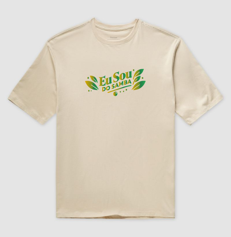 Eu Sou do Samba | Oversized | Verde e Dourado