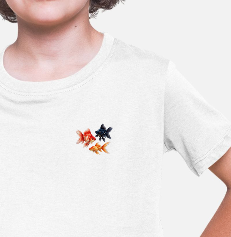Peixes - Mini - Kinguios - Infantil - Camiseta Infantil