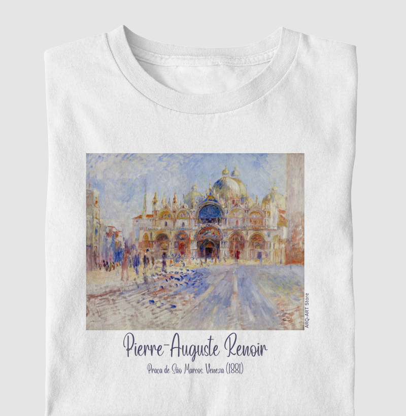 Praça de São Marcos, Veneza de Renoir