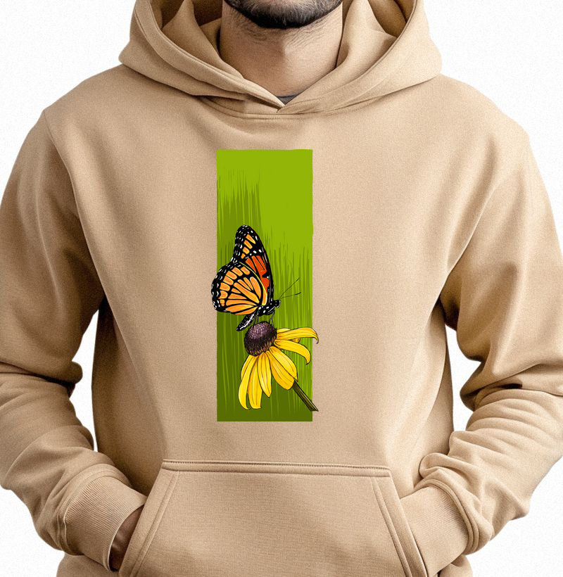 Hoodie Moletom Borboleta