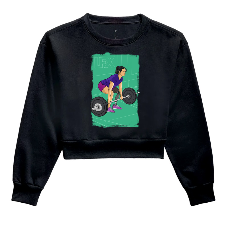 Mulher superação fazendo agachamento no Smith v1