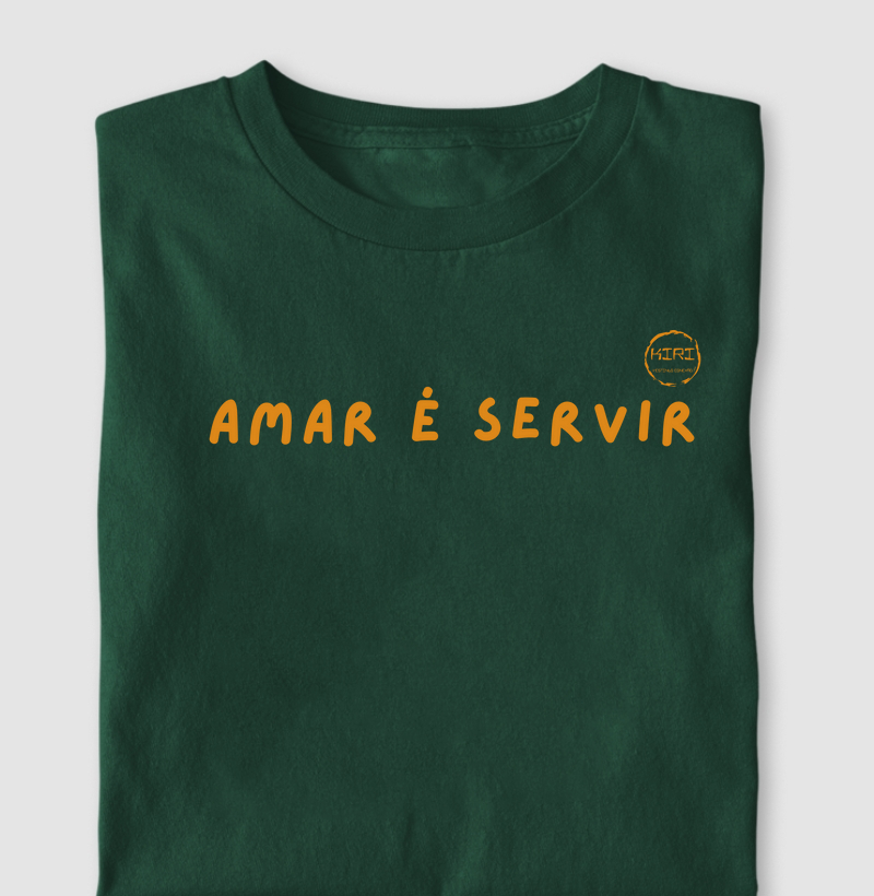 Camiseta KIRI - Amar é Servir 2