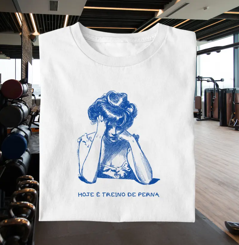 Hoje é treino de perna :(