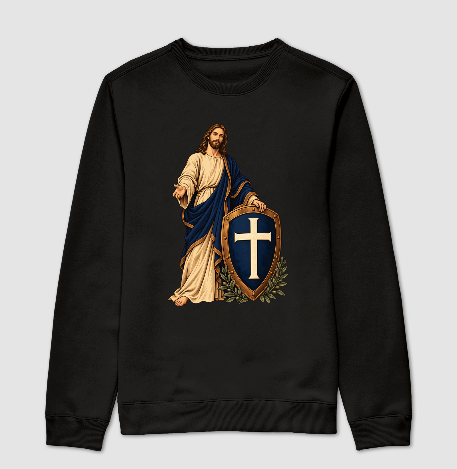 Escudo da Fé - Cristo Vivo