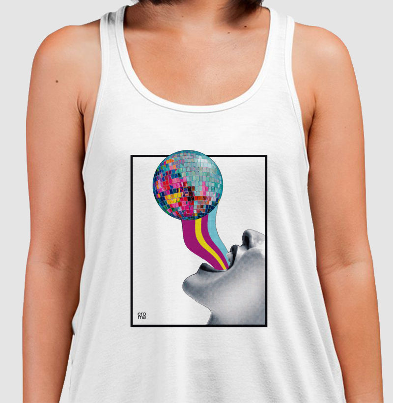 Camiseta Regata Disco Ball II