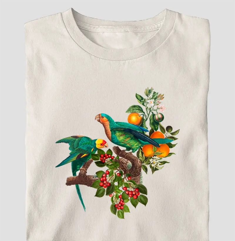 Colagens - Psitas, Flores e Frutas Oversized