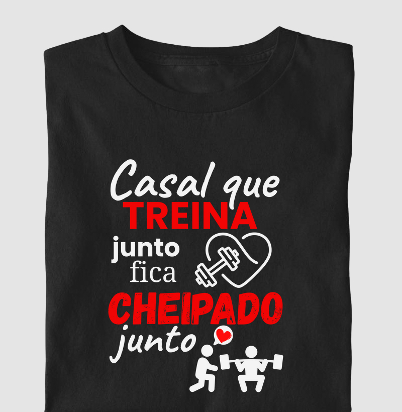 Casal que treina junto