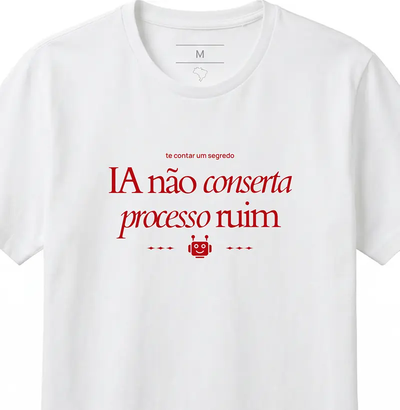 IA não conserta processo ruim