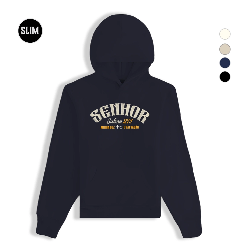 Hoodie Senhor, Minha Luz e Salvação