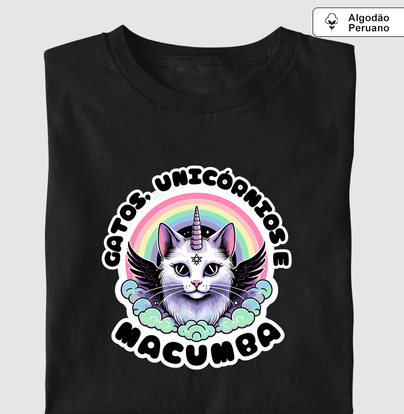 Gatos, unicórnios e macumba