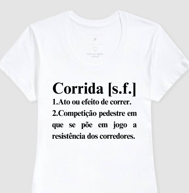 Camiseta Definição Corrida Girl