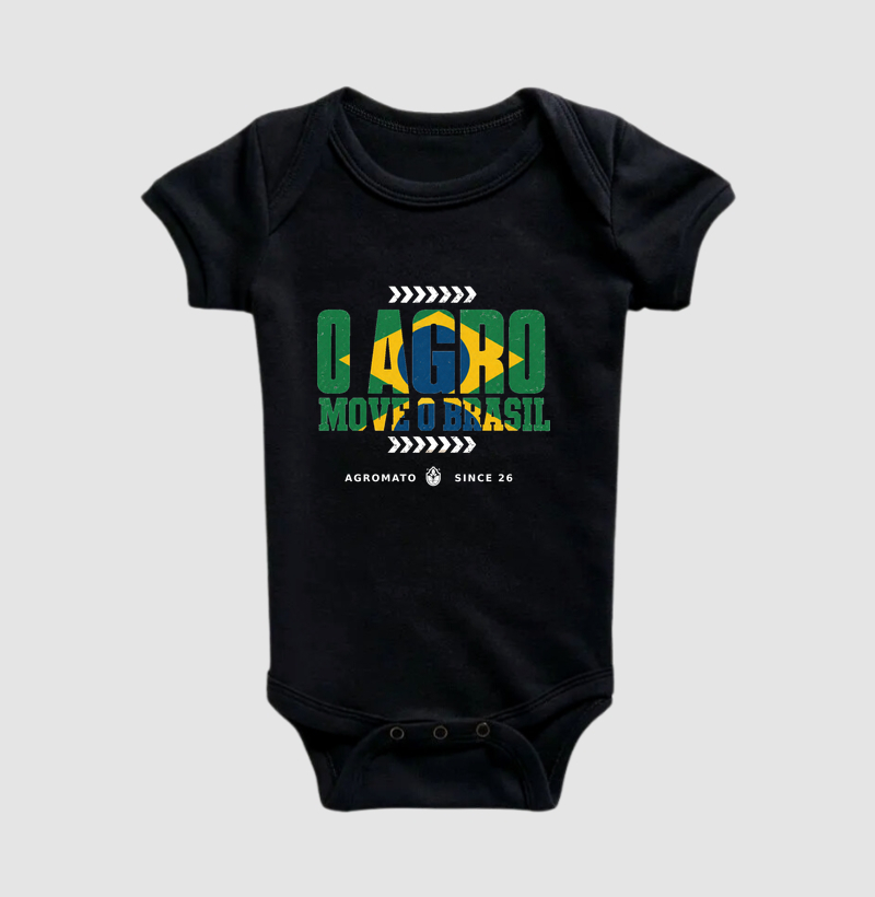 Camiseta O Agro Move o Brasil