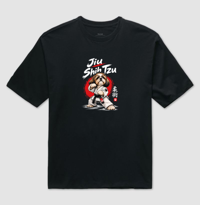 Jiu Shih Tzu - Camiseta Oversized