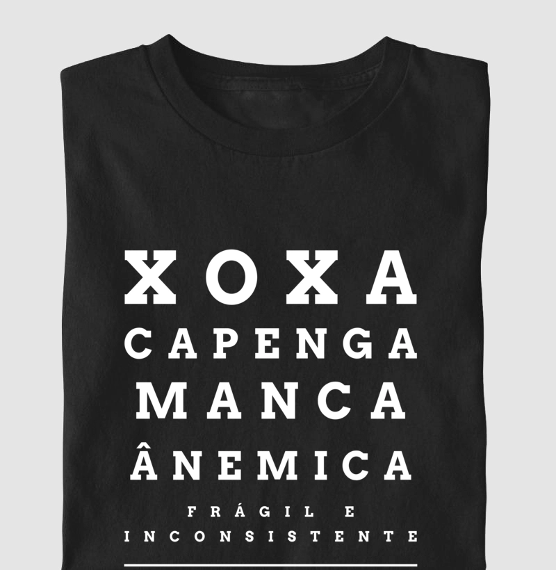 Coleção Cansadona: xoxa capenga manca anêmica fragil inconsistente  