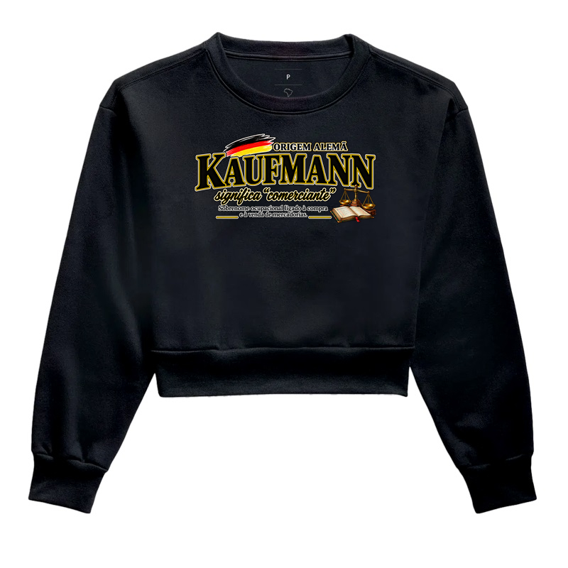 Kaufmann  - Cropped Moletom