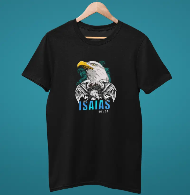 Camiseta Isaias 40: 31 Variação 
