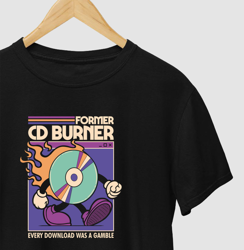 Camiseta Former CD Burner - Camiseta