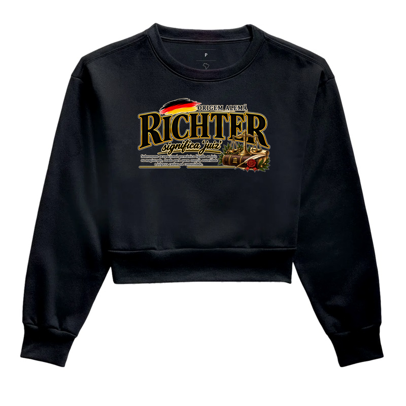 Richter - Cropped Moletom