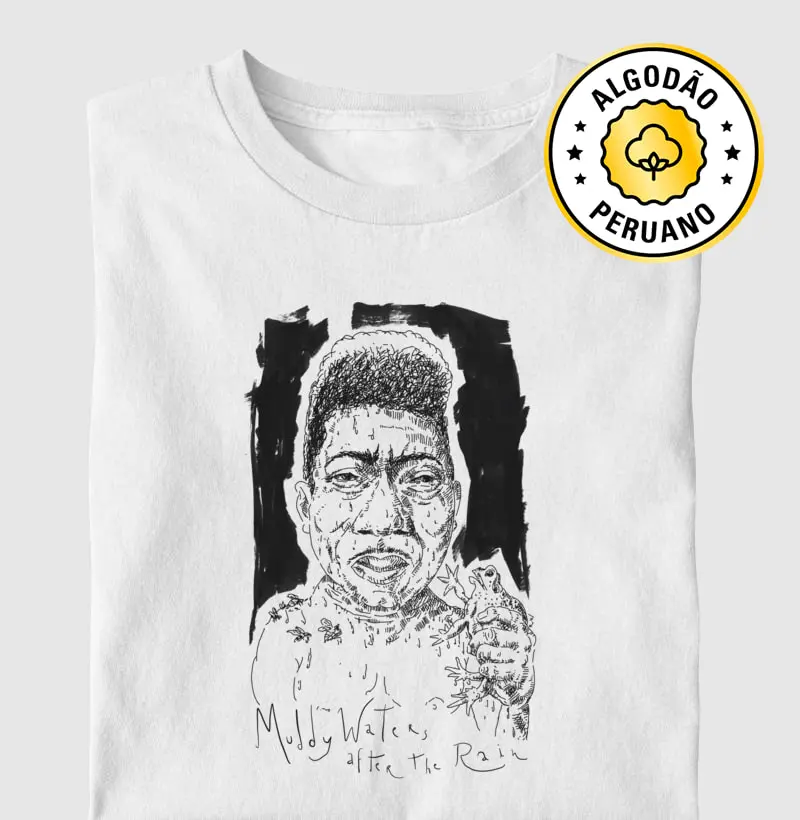 Muddy Waters - After the Rain - Camiseta Algodão Peruano