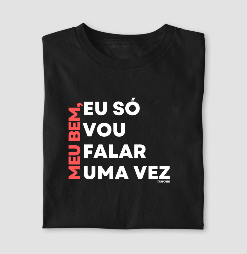 Eu Só Vou Falar Uma Vez
