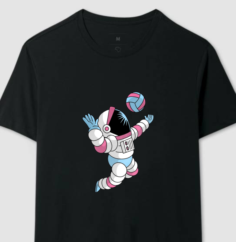 Camiseta Astronauta Voleibol