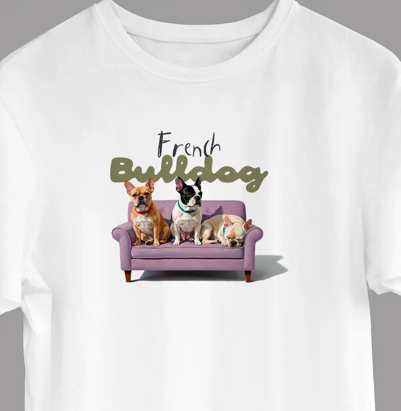 Bulldog Francês | Sofá