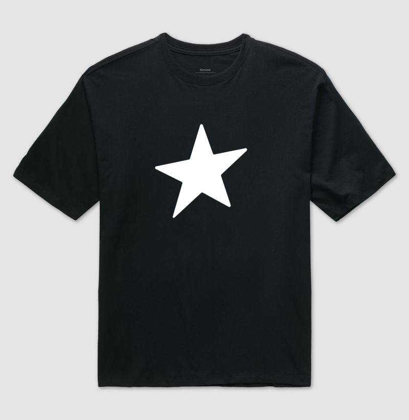 Estrela da sorte - Camiseta Oversized