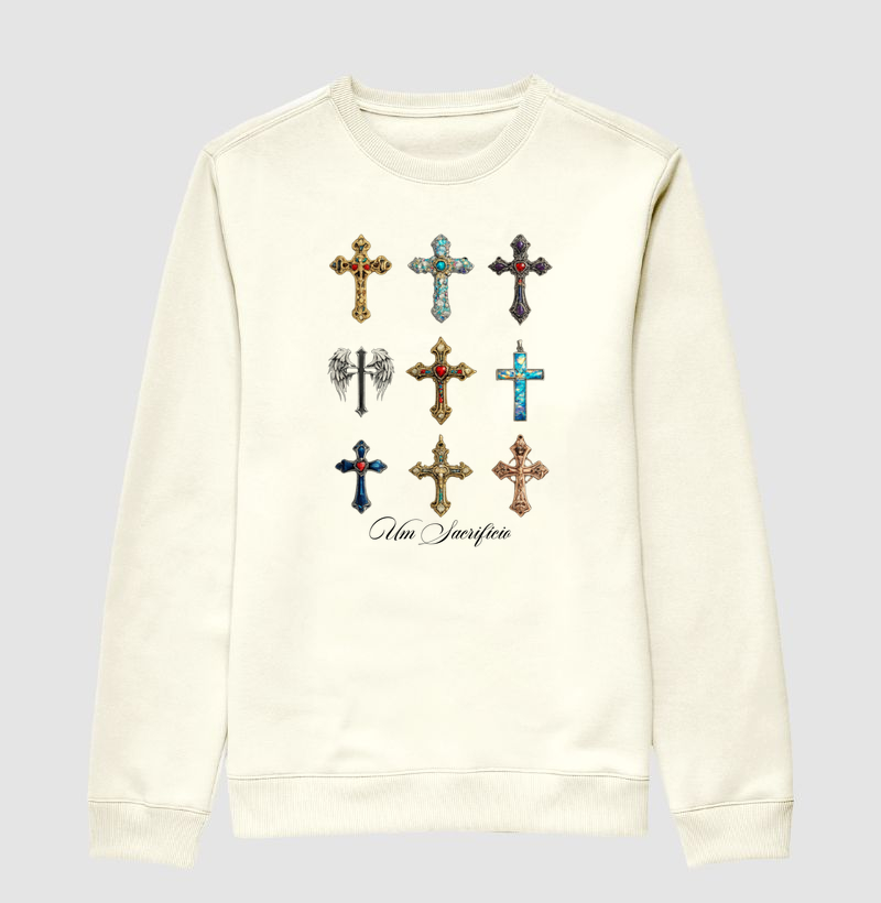 Suéter Um Sacrifício; Unissex