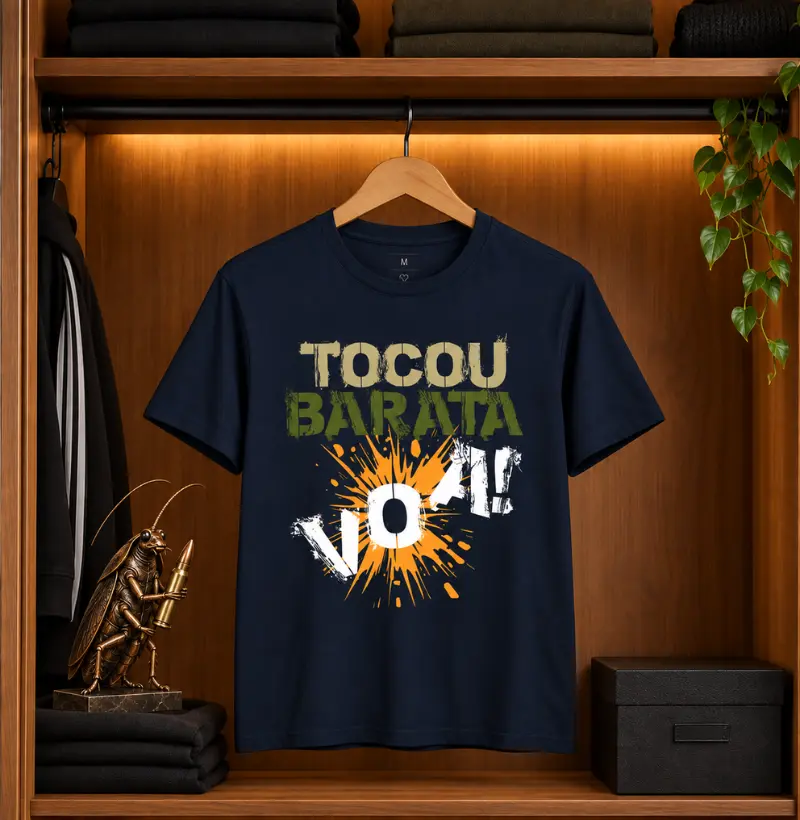 Tocou barata voa!