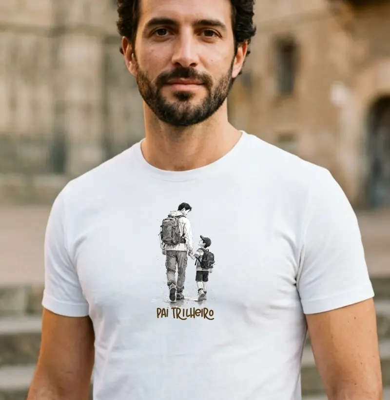 Camiseta Alma Outdoor | Pai Trilheiro