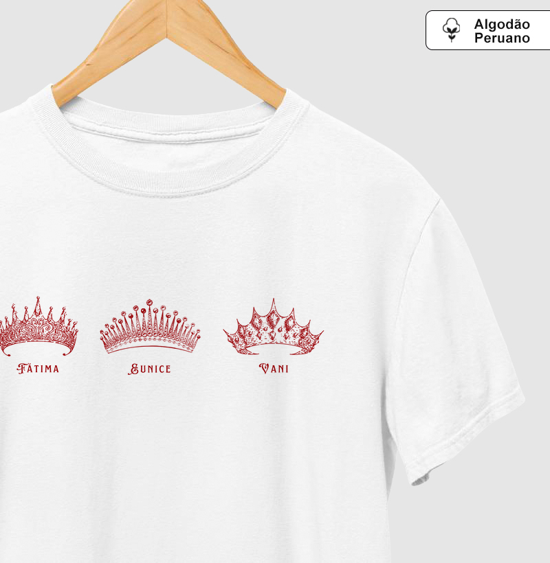 Camiseta Coroas Pima