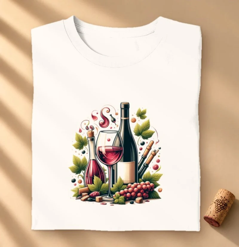 Camiseta O Vinho - Camiseta