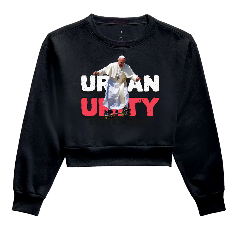 PAPA POP - Cropped Moletom