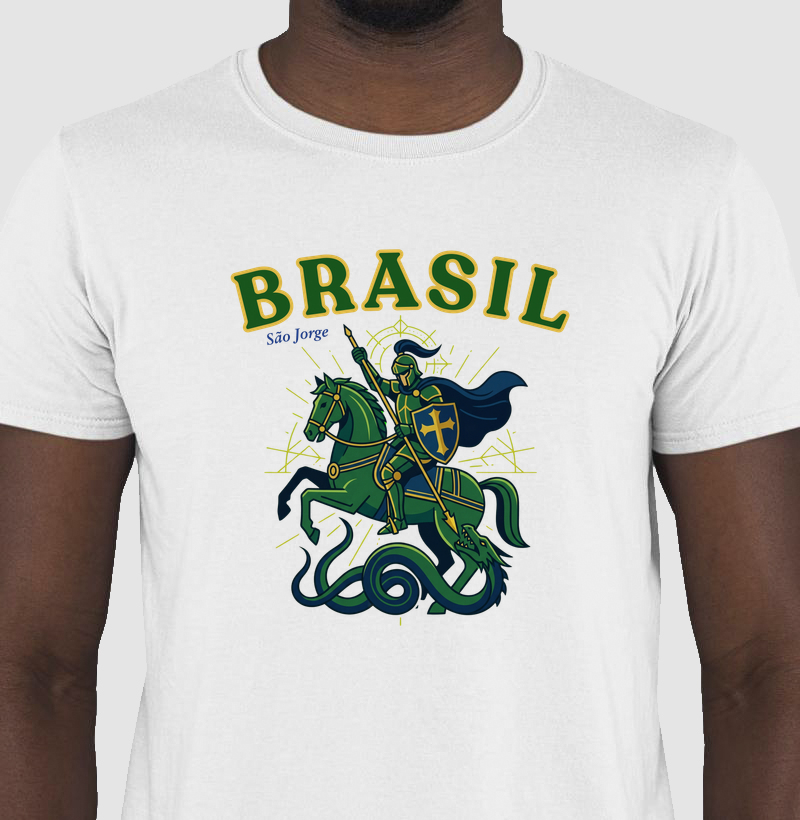 Camiseta Brasil São Jorge