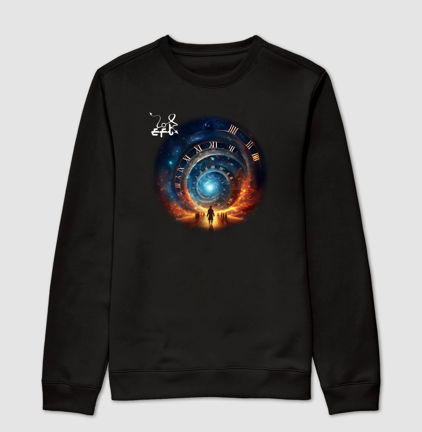 Suéter Moletom - Vórtice do Tempo