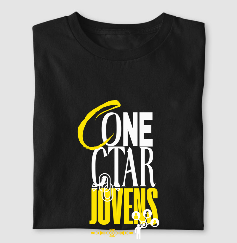Camiseta Cristã Jovens Conectados | Milagree