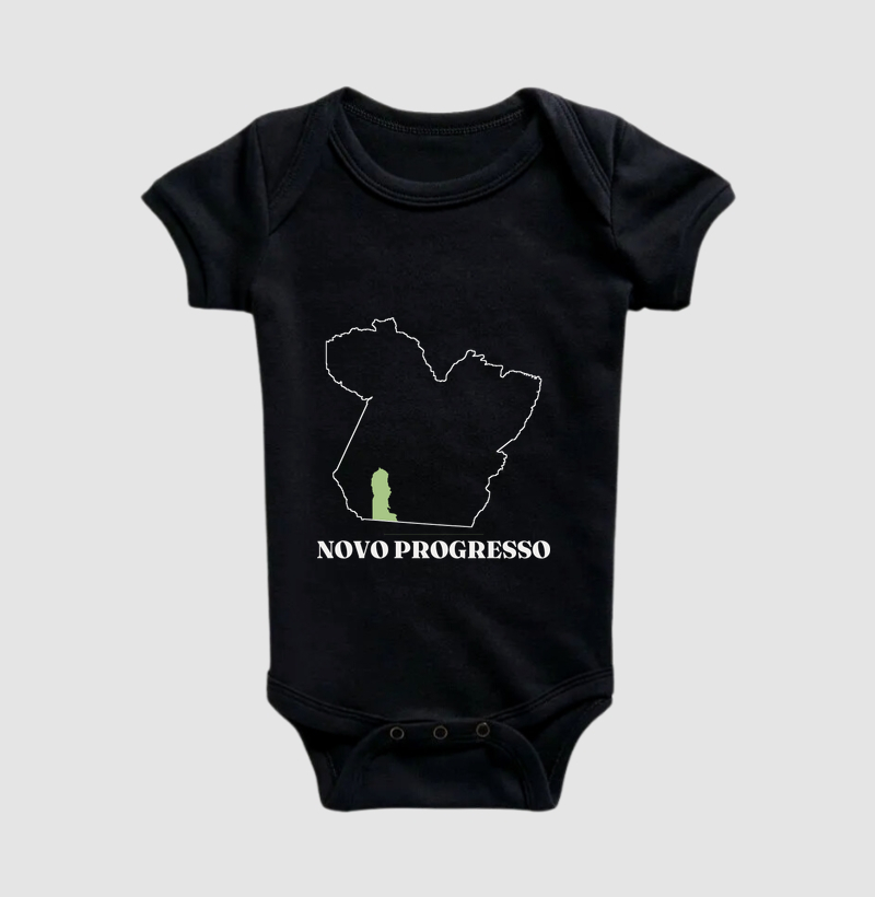 Novo Progresso | Traço PA - Body Infantil