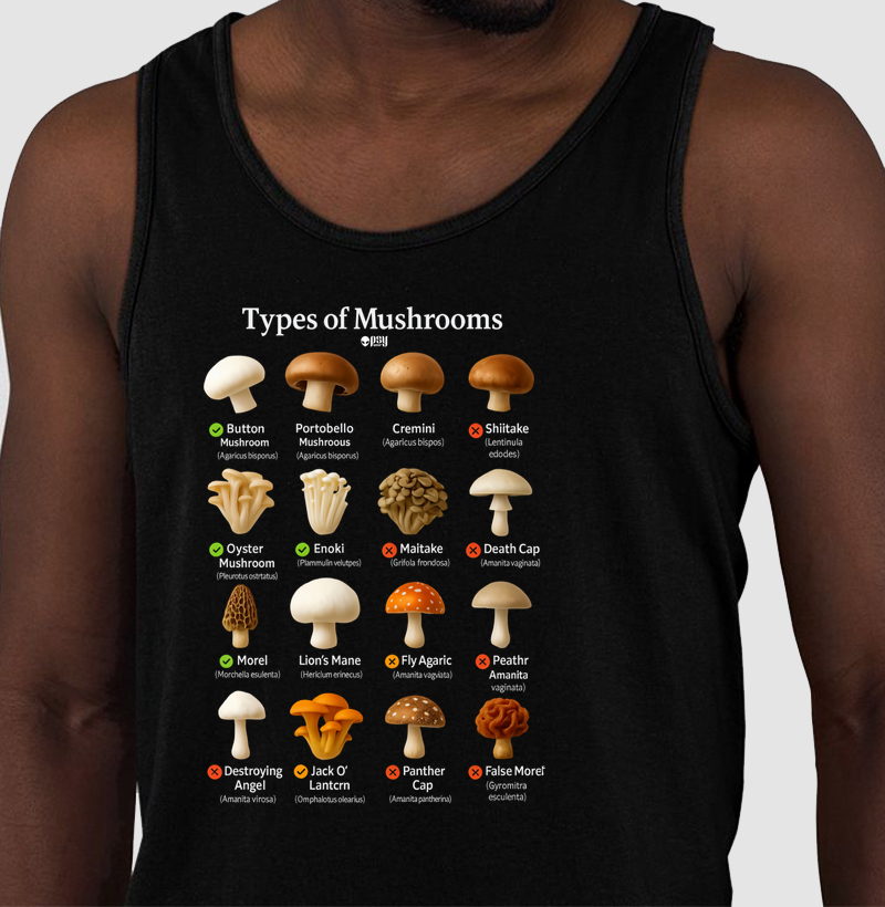 Types of Mushrooms
