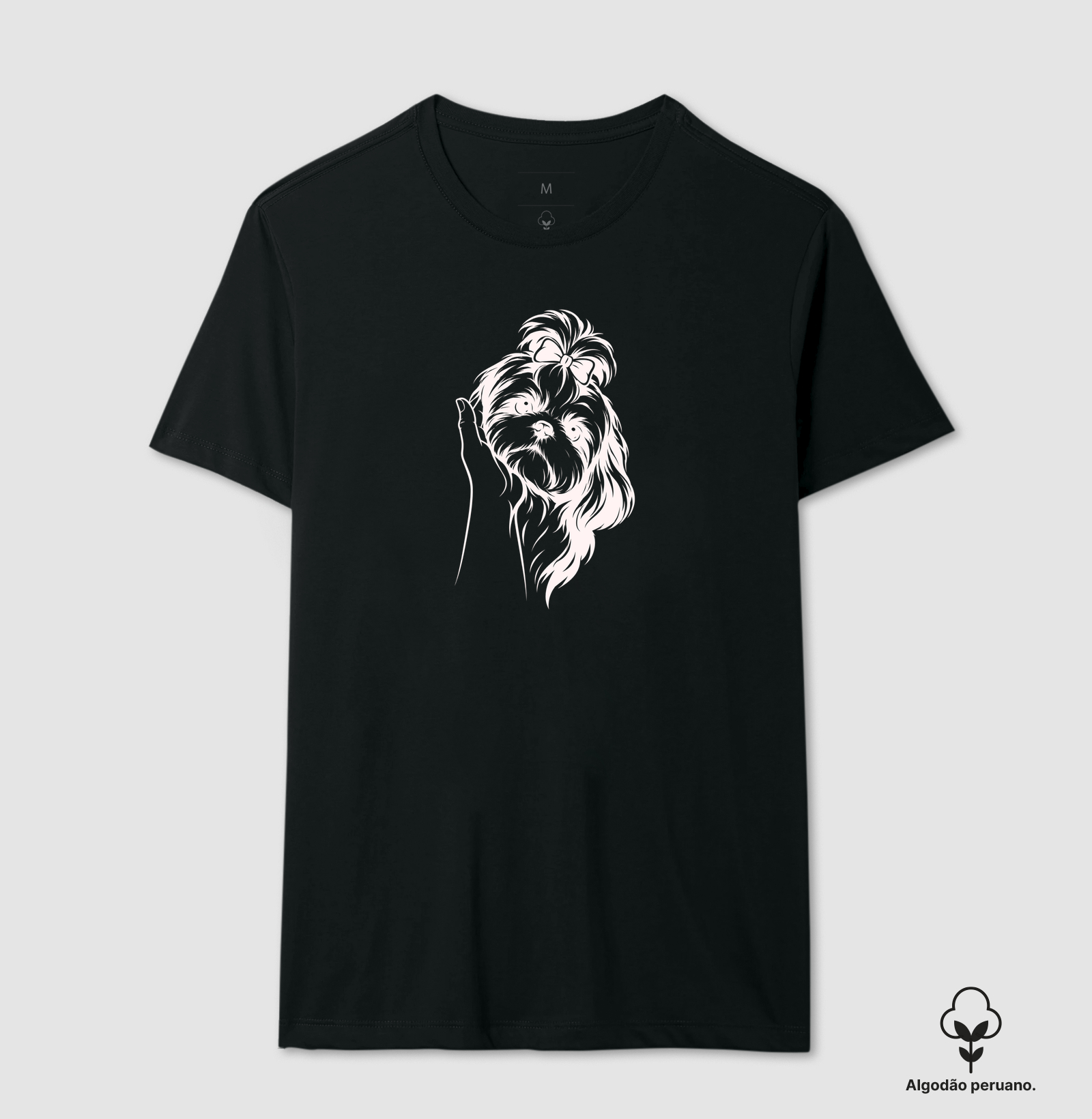 Carinho diário - Camiseta Algodão Peruano