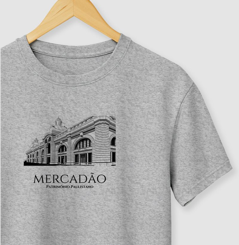 Mercadão - Patrimônio Paulistano - Camiseta